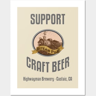 HMB Support Craft Beer: Steam Pils Posters and Art